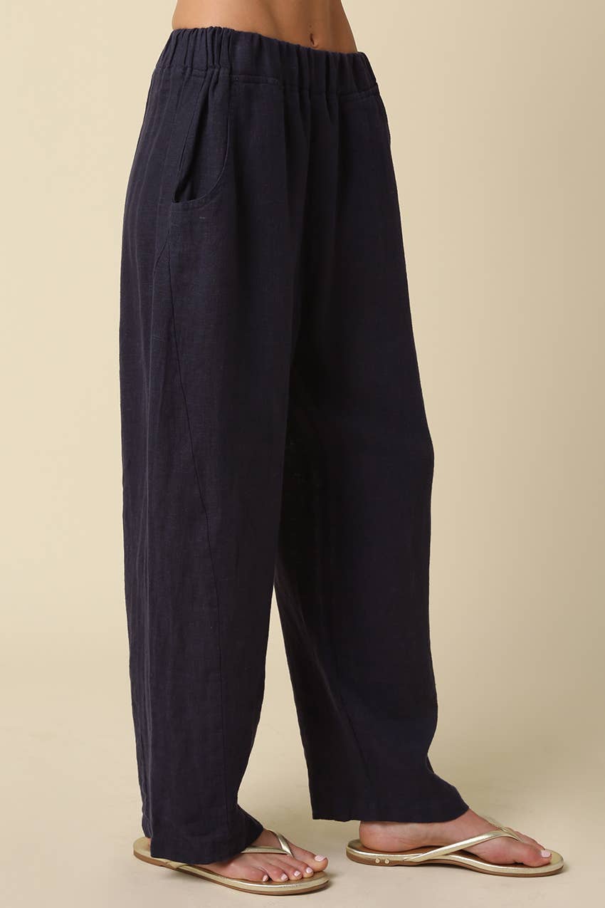 Ronnie Relaxed Linen Pants OL21