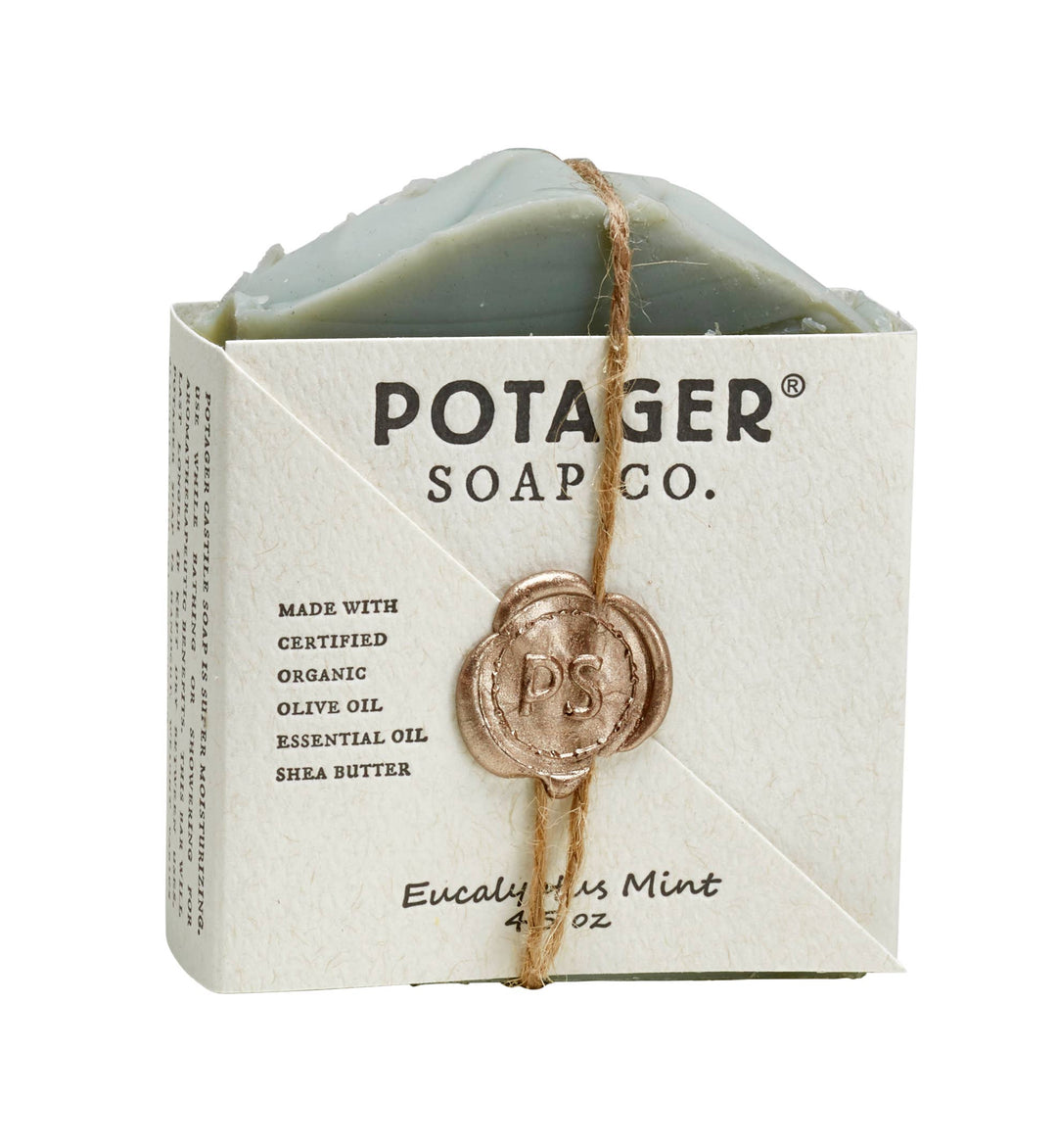 Eucalyptus Mint Botanical Bar | Organic Soap | Wrapped