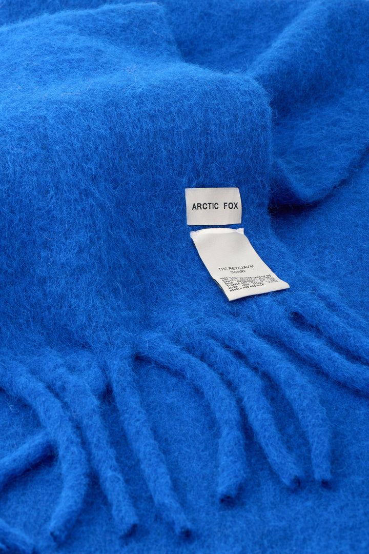The Reykjavik Scarf with RWS Wool - Electric Blue - FW26