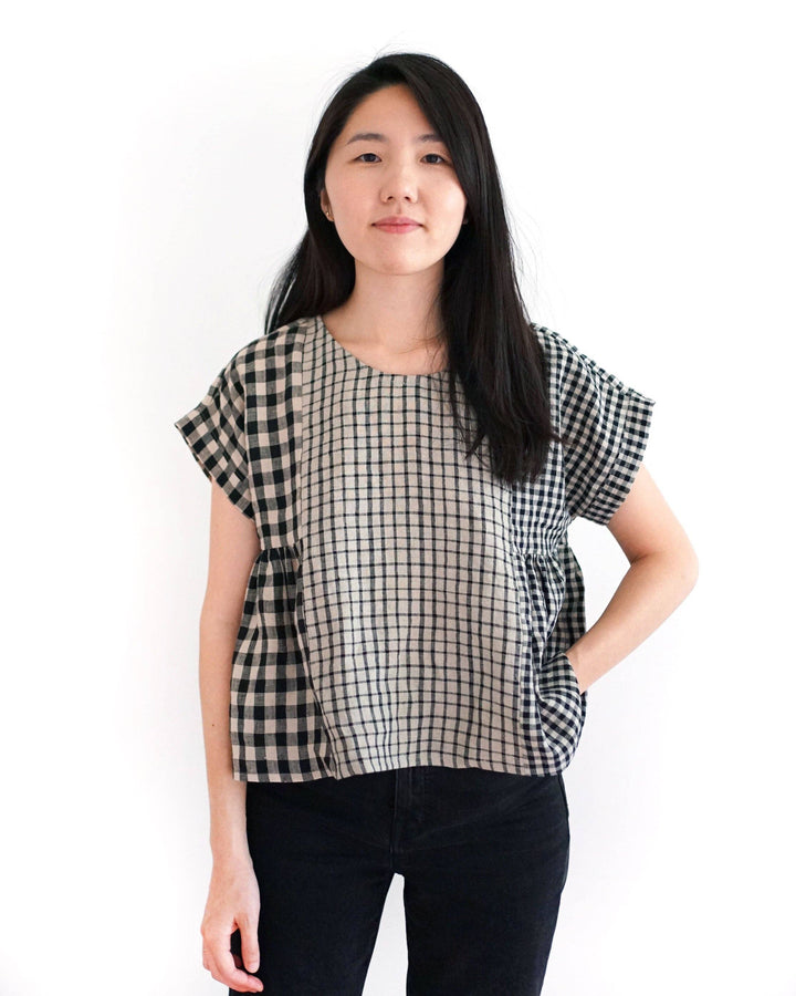 Collage Gather Top Printed Sewing Pattern