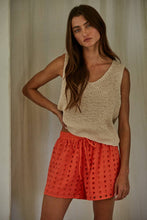 Load image into Gallery viewer, W2010 | Knit Sweater Cotton Acrylic V-Neck Vest Top