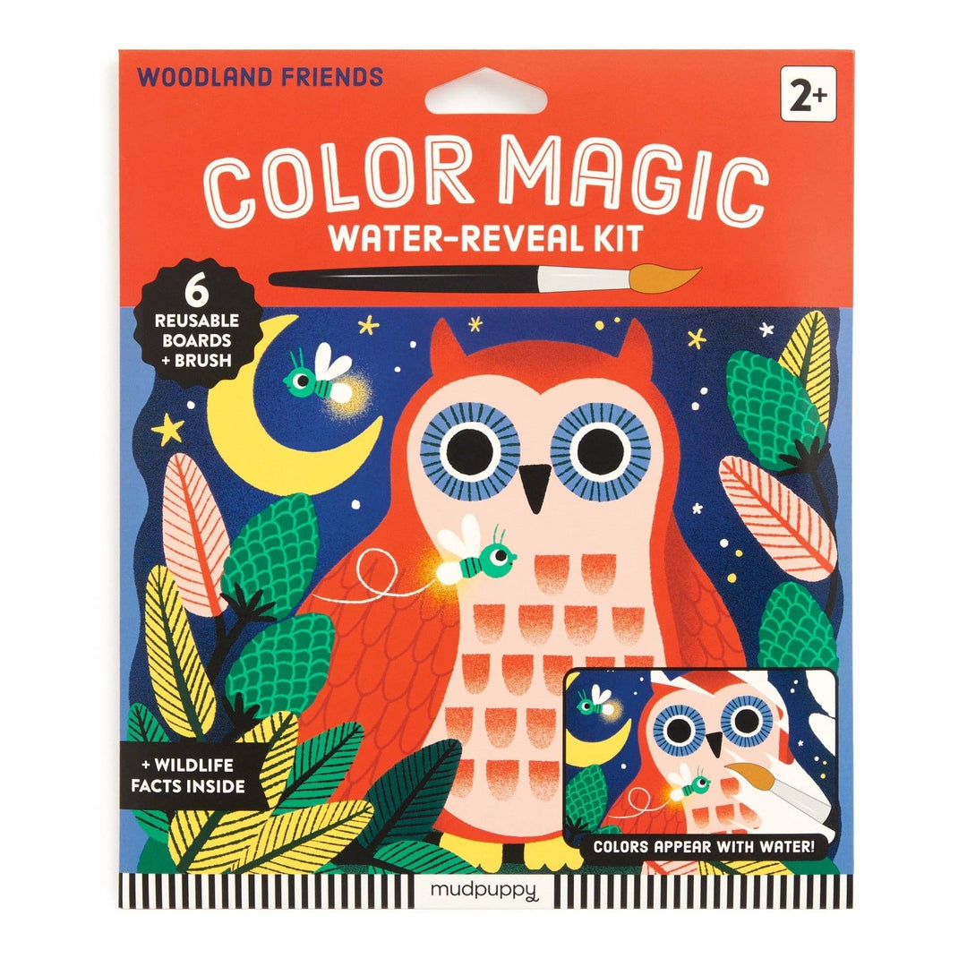 Woodland Friends Color Magic Water-reveal Kit