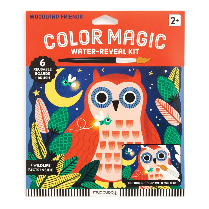 Woodland Friends Color Magic Water-reveal Kit