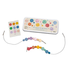 Load image into Gallery viewer, It&#39;s Nice To Be Nice Bracelet Beading Kit for Children