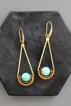 Load image into Gallery viewer, KYLE39 amazonite earrings