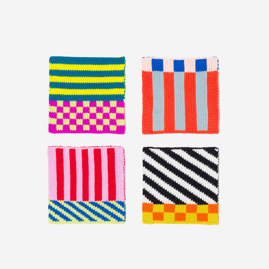 Pattern Patch Coaster Set VR299
