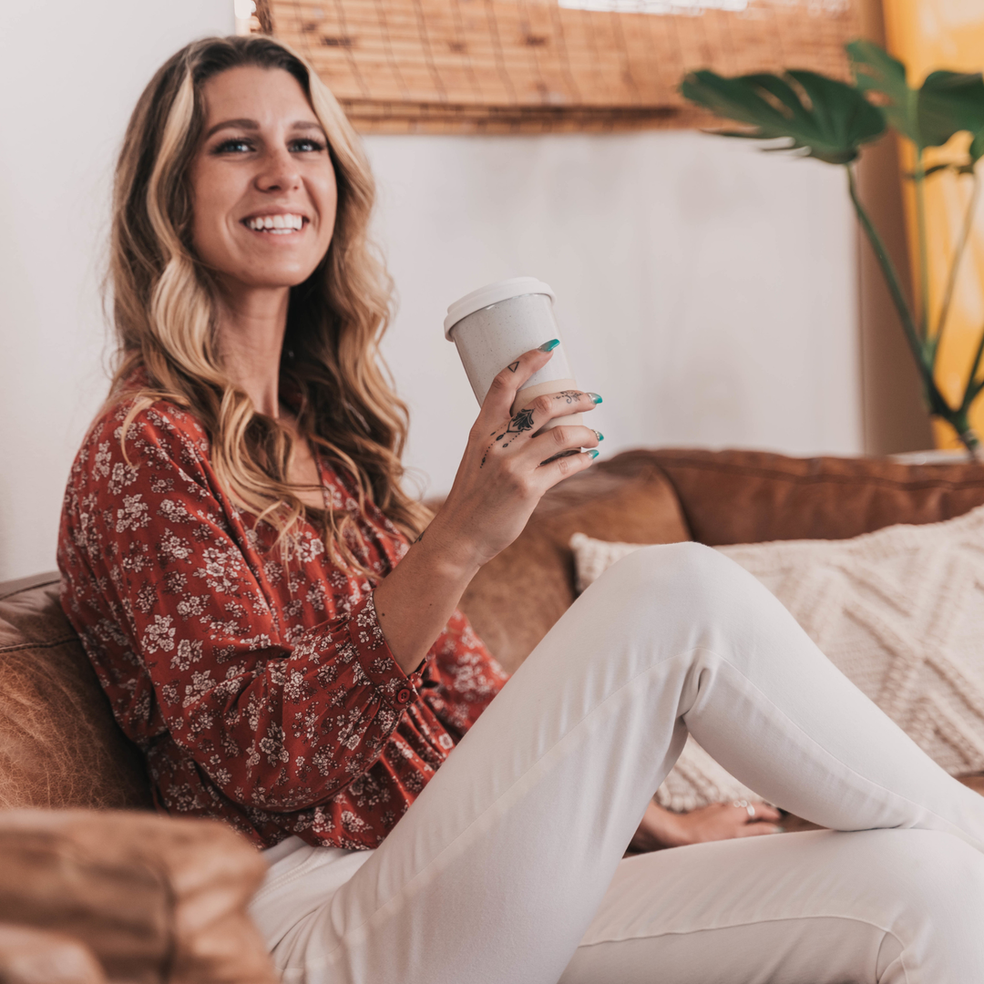Dune Ceramic Reusable Coffee Mug NV25
