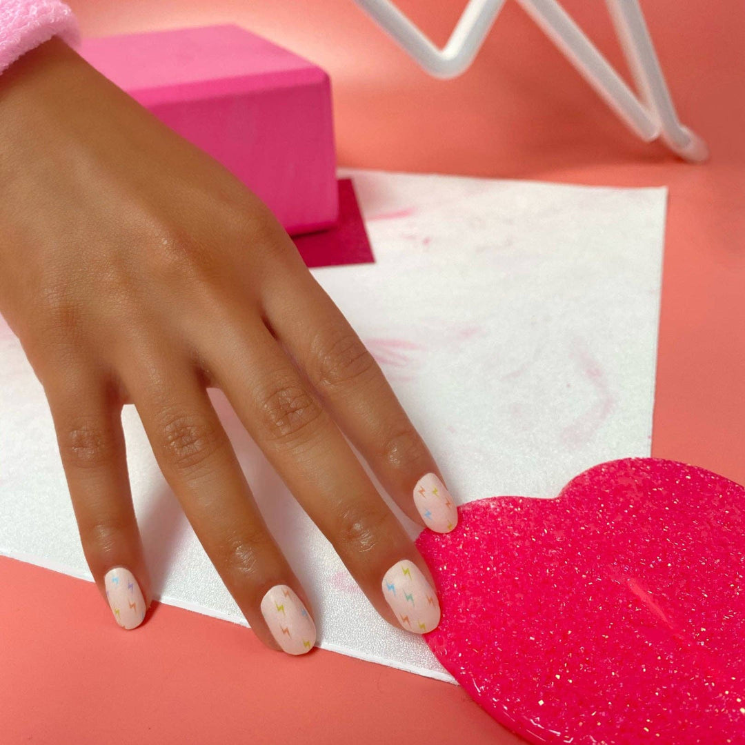 Electric Rosé Nail Wrap Kit