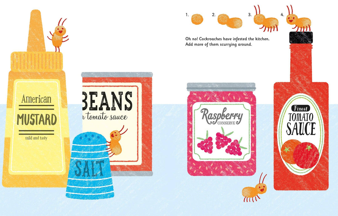 Fingerprint Activities Bugs: Usborne