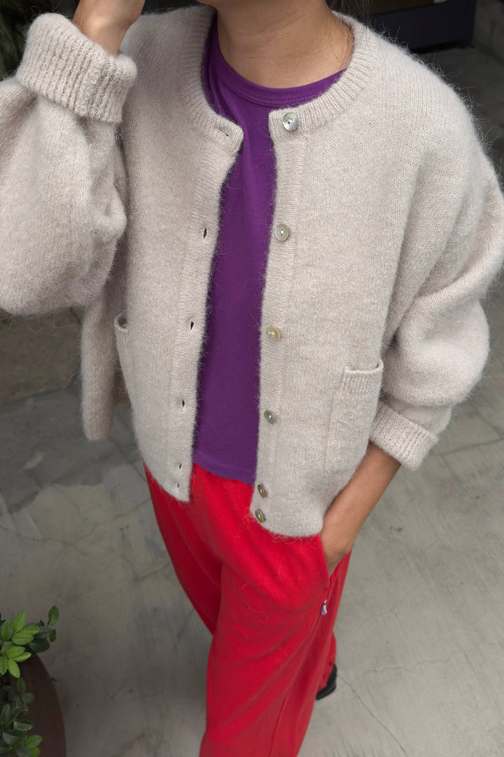 Amélie Alpaca Cardigan