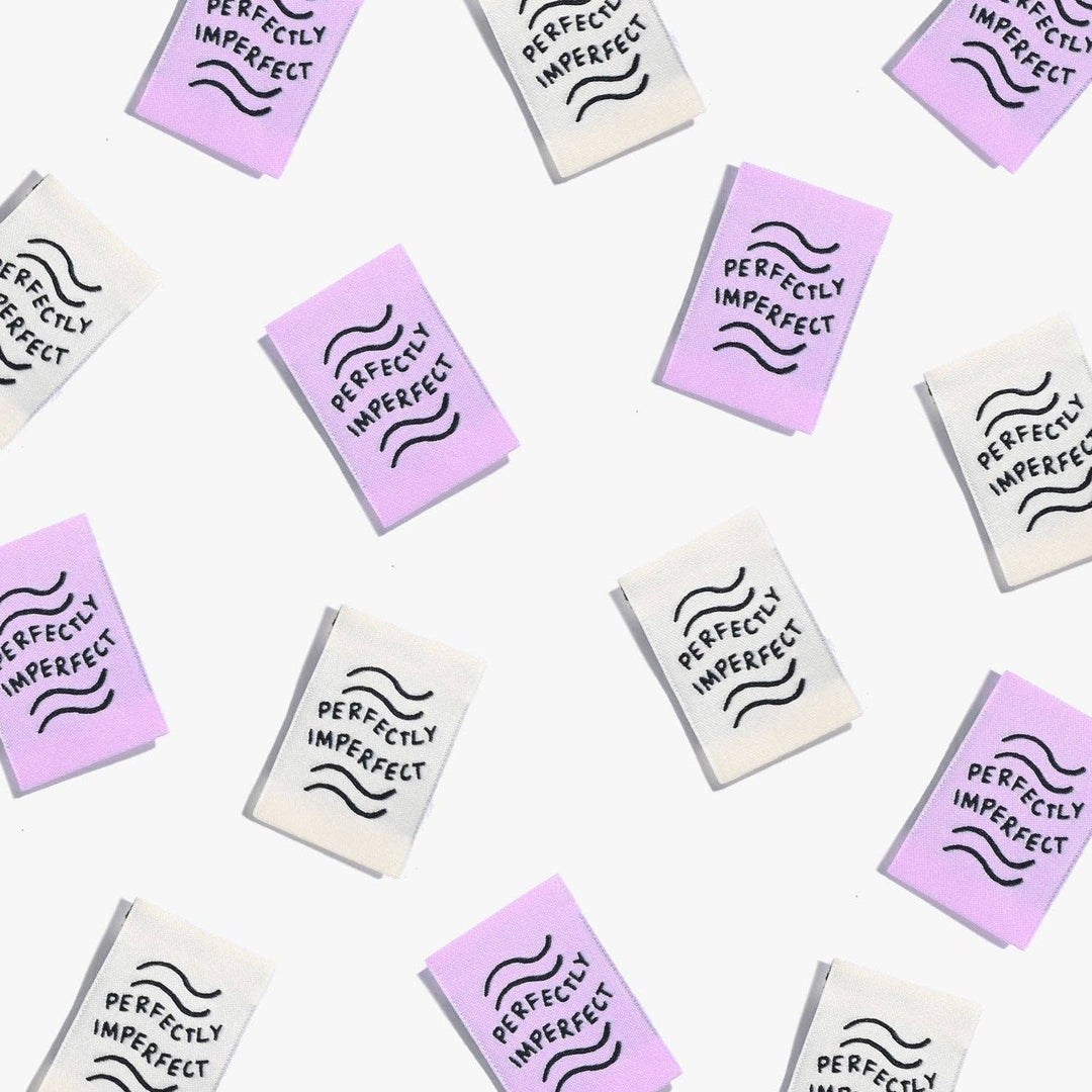 Perfectly Imperfect Woven Labels | Case of 6 Units