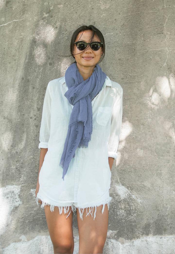 Boho Scarf - Denim