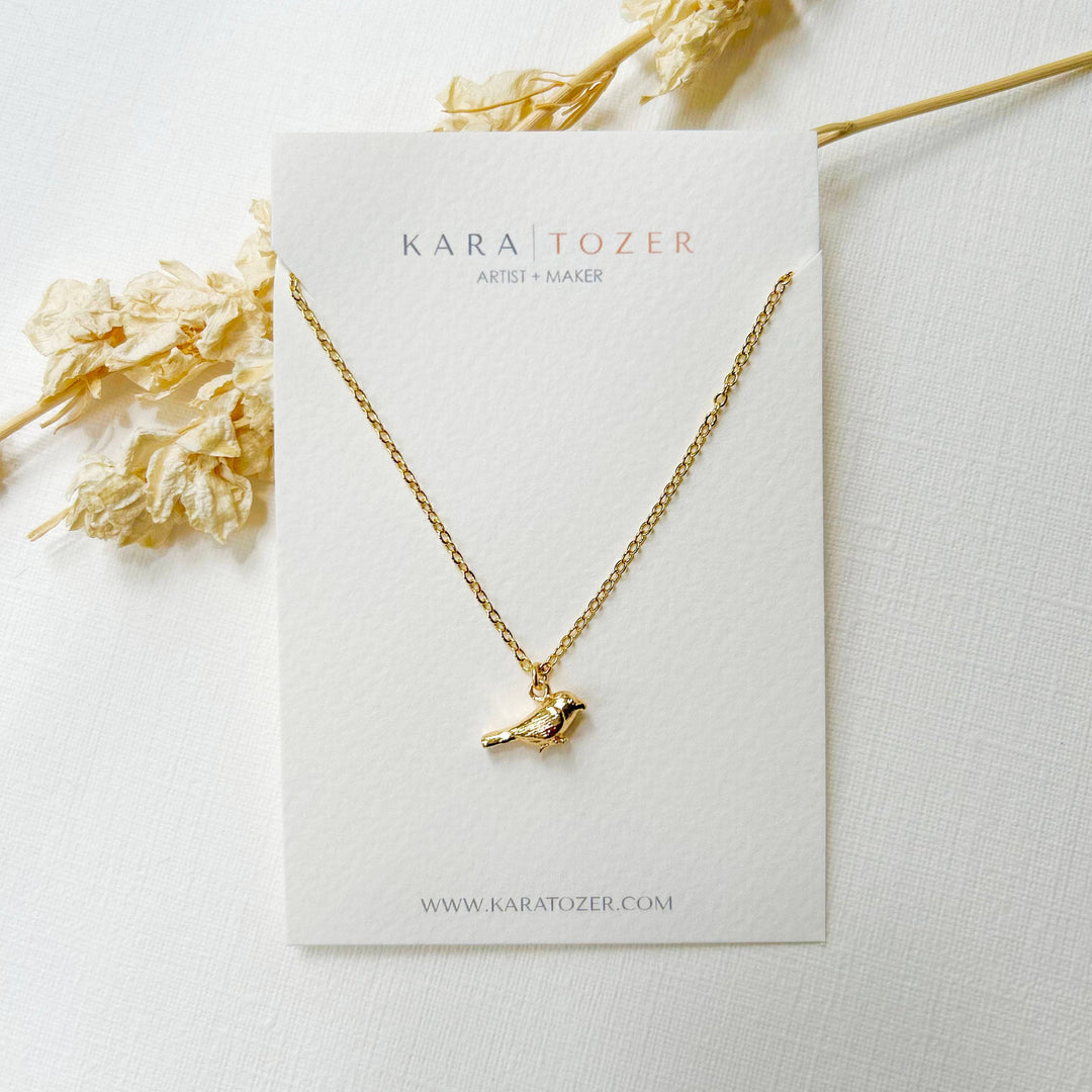 Dainty Bird Necklace KTN32