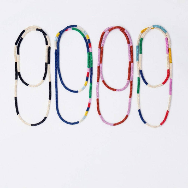 Allie Seed Bead Long Necklace Multi