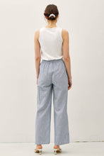 Load image into Gallery viewer, STRIPED LINEN BLEND PANTS