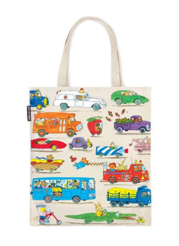 Cars Trucks Natural Tote RS985