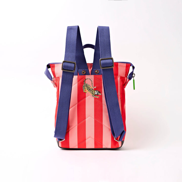 Bantry Small Backpack in Circus Print Canvas