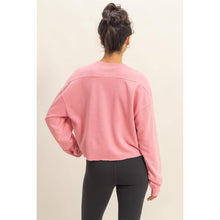Load image into Gallery viewer, Cropped Crewneck Sweatshirt HYF11