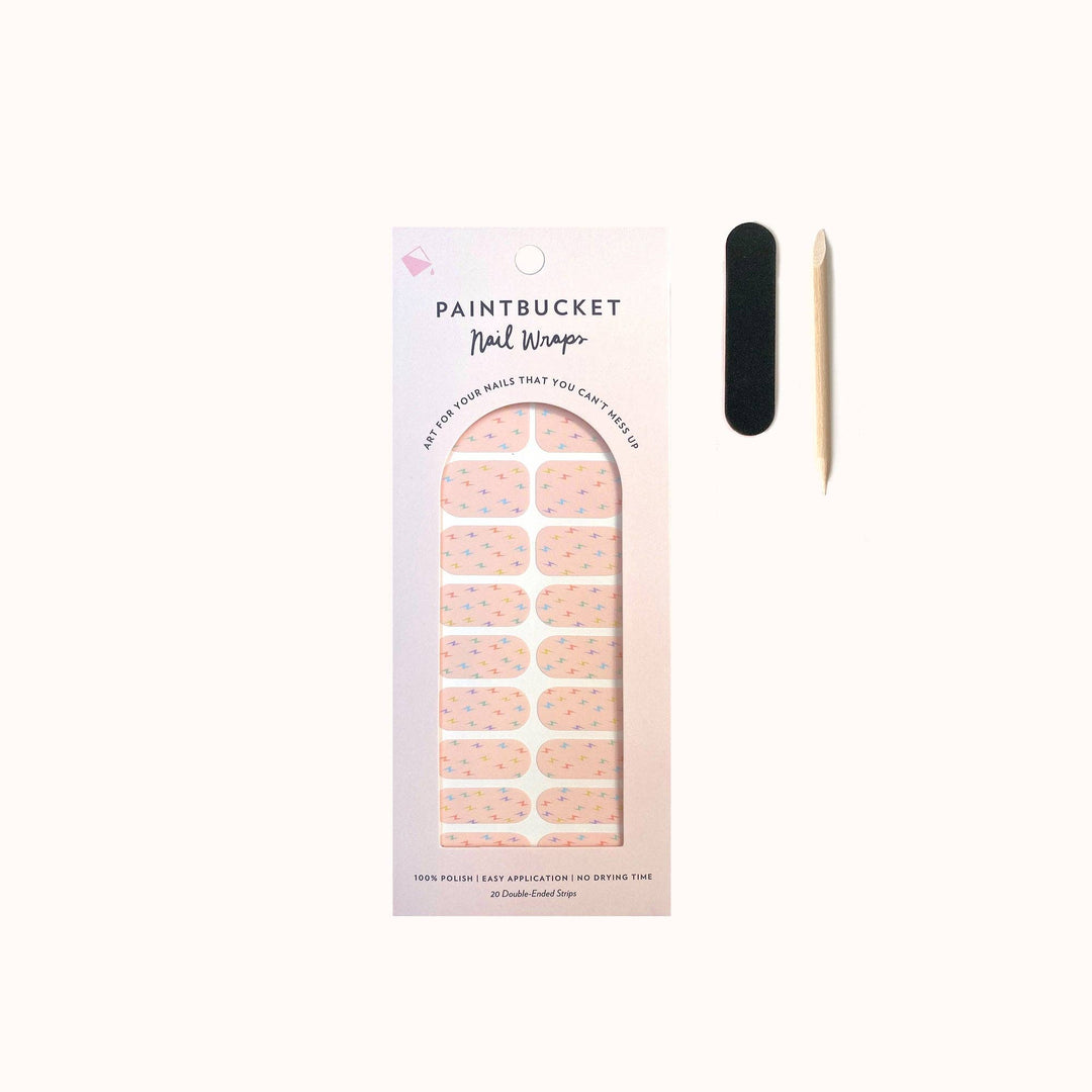 Electric Rosé Nail Wrap Kit
