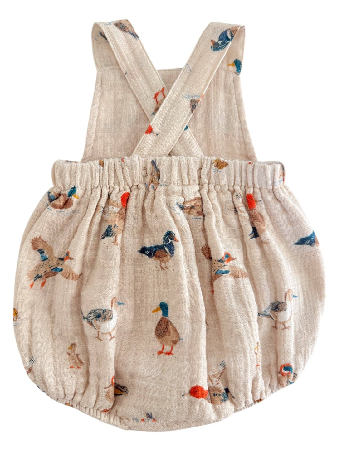 Ducks / Muslin Retro Sunsuit SIIX9
