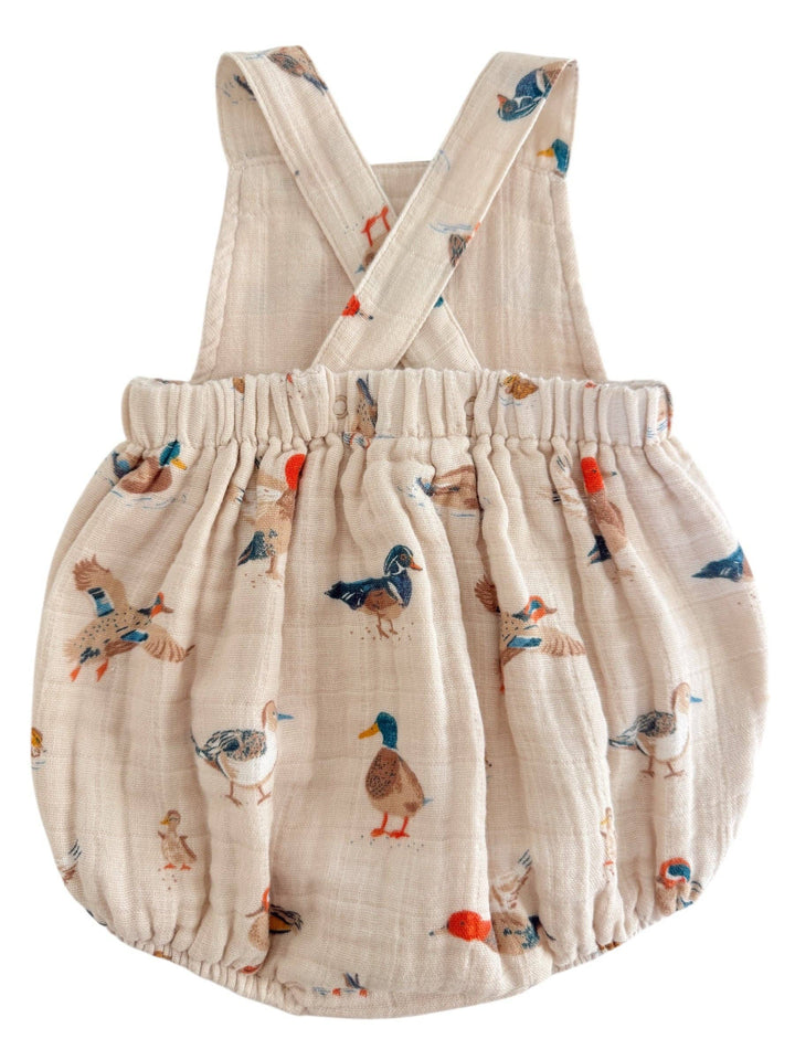 Ducks / Muslin Retro Sunsuit SIIX9