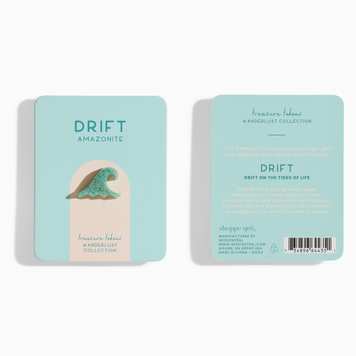 Amazonite Crystal Wave | Treasure Tokens: Wanderlust DRIFT