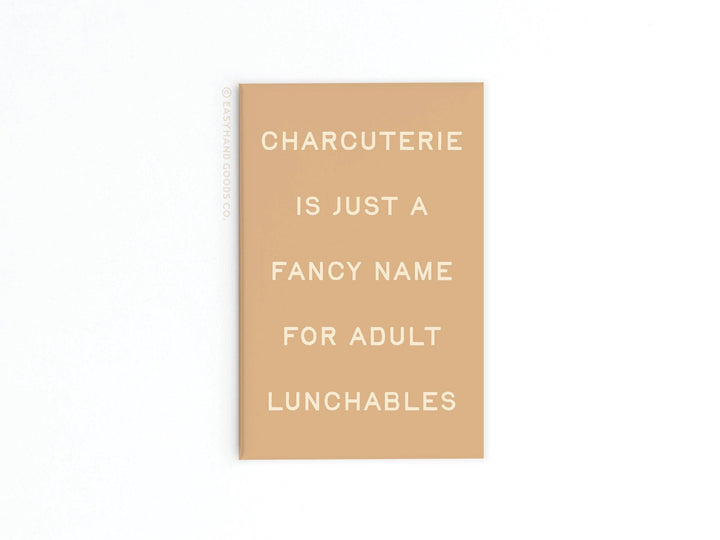 Charcuterie Adult Lunchables Refrigerator Magnet