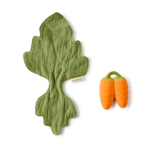 Load image into Gallery viewer, Cathy the Carrot Mini Doudou Teether