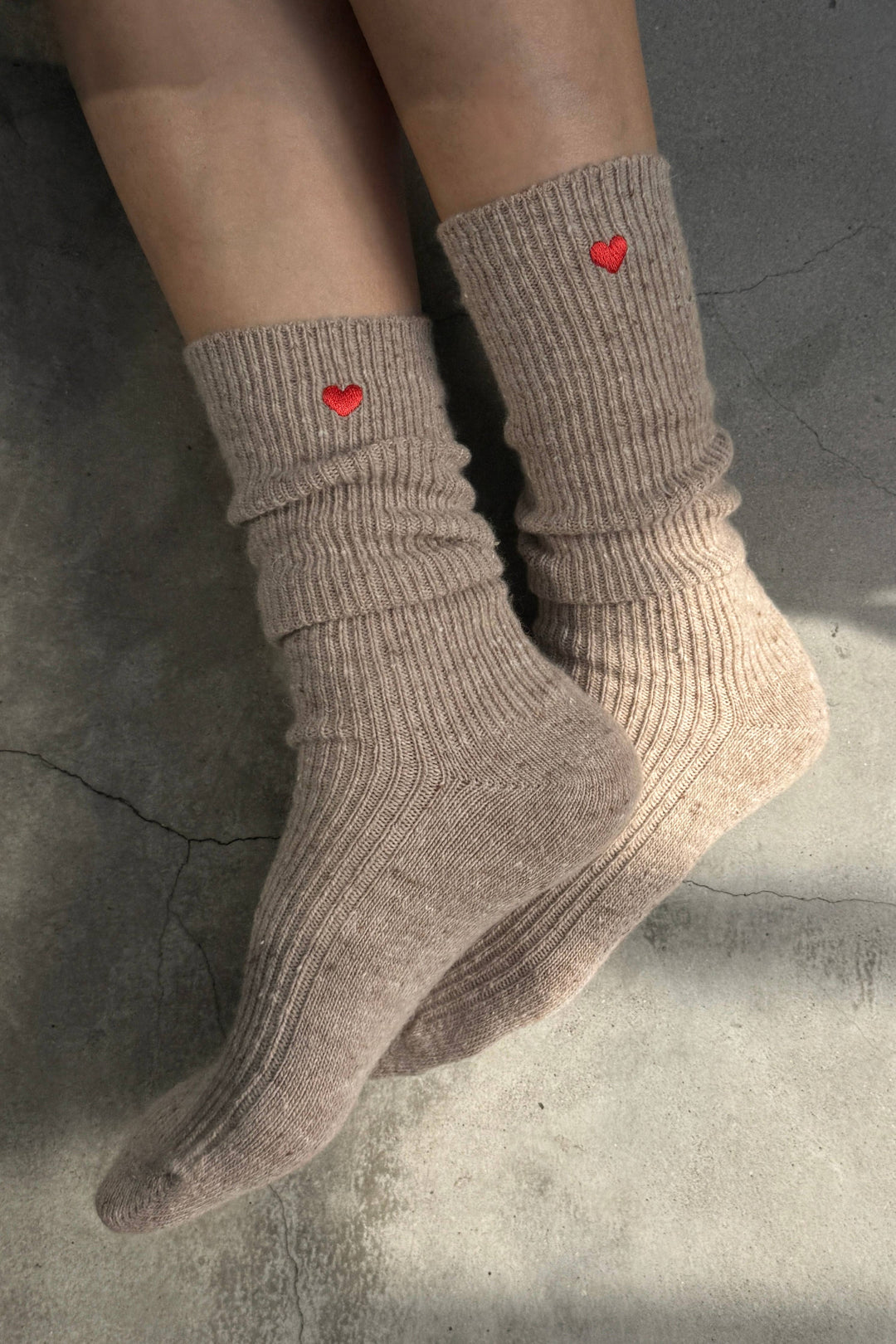 Embroidered Snow Socks