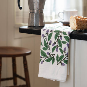 Blackberries Tea Towel / Kitchen Decor / USA Made HM101