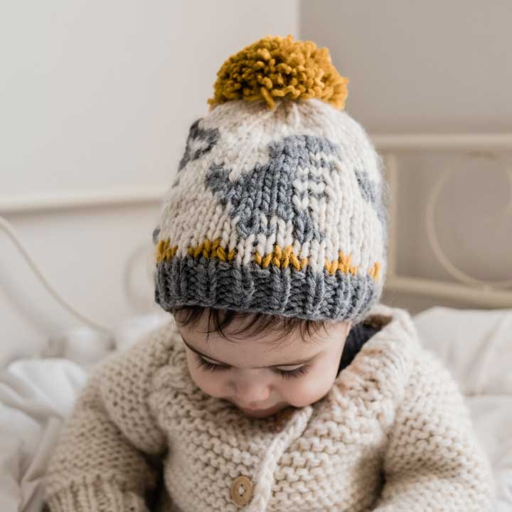 T-Rex Knit Beanie Hat Baby &amp; Kids