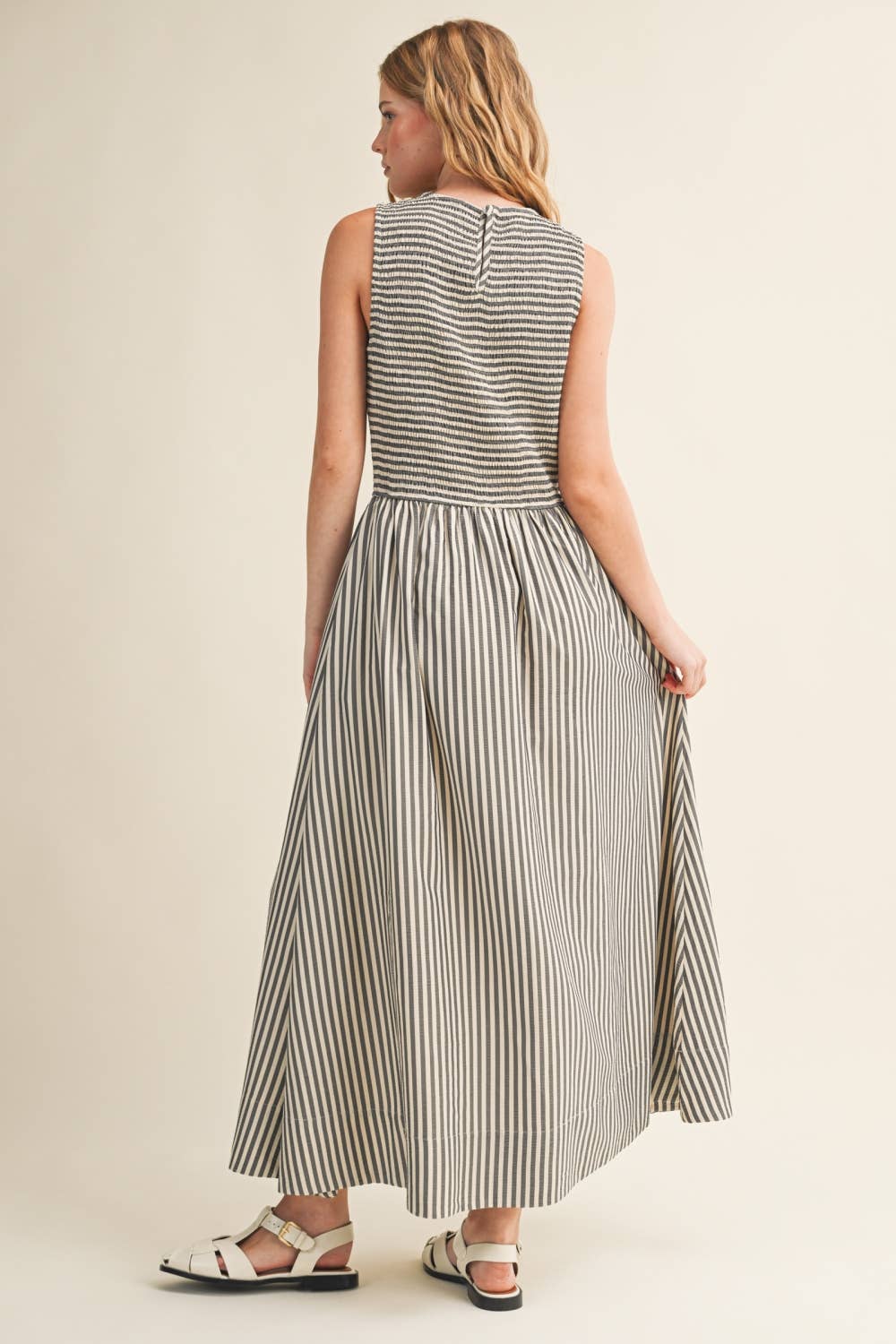 STRIPED DRESS MM822