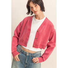 Load image into Gallery viewer, French Terry Cardigan HYF13