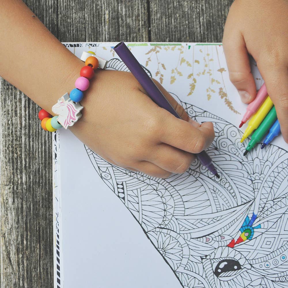 Make Your Own Unicorn Bracelet UKCA7