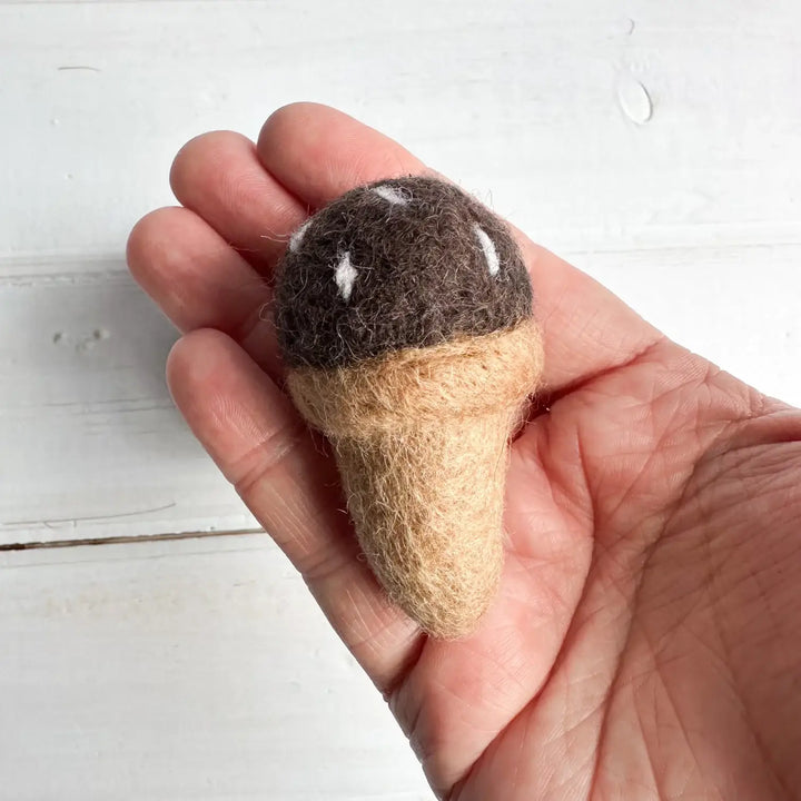 Mini Felt Summer Ice Cream Cone