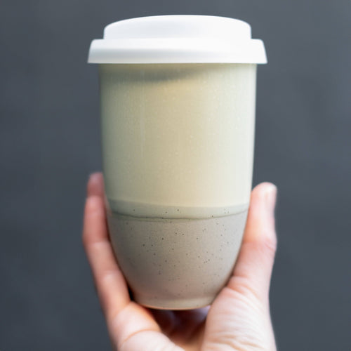Mist Glazed Ceramic Coffee Mug