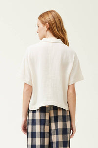 41585GZ - COTTON GAUZE SHORT SLEEVE SHIRT