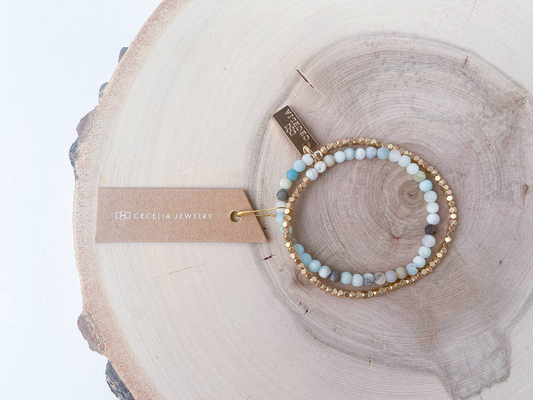 Gemstone Double Wrap