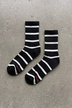 Load image into Gallery viewer, Striped Boyfriend Socks