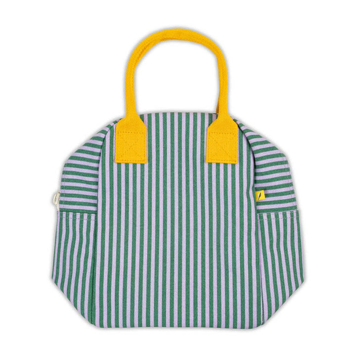 Zipper Lunch - Candy Stripe Grass