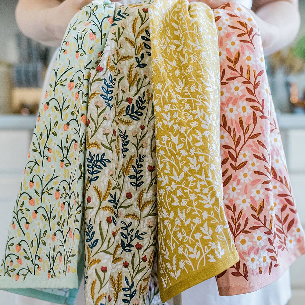 Tiny Floral Kitchen Towel Set TS22
