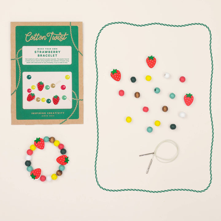 Make Your Own Strawberry Bracelet UKCA3