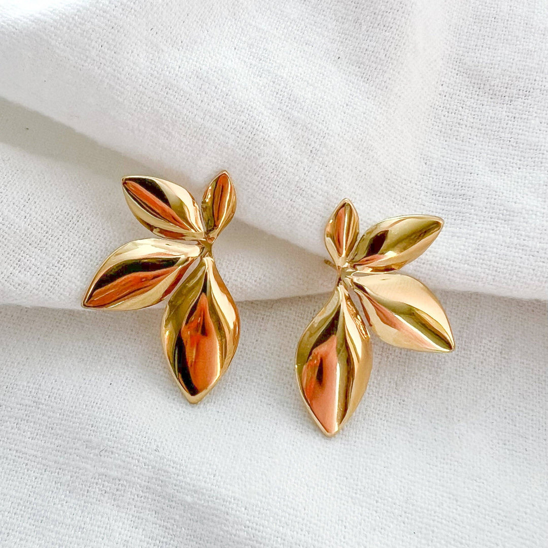 Leaf Statement Earrings NC25
