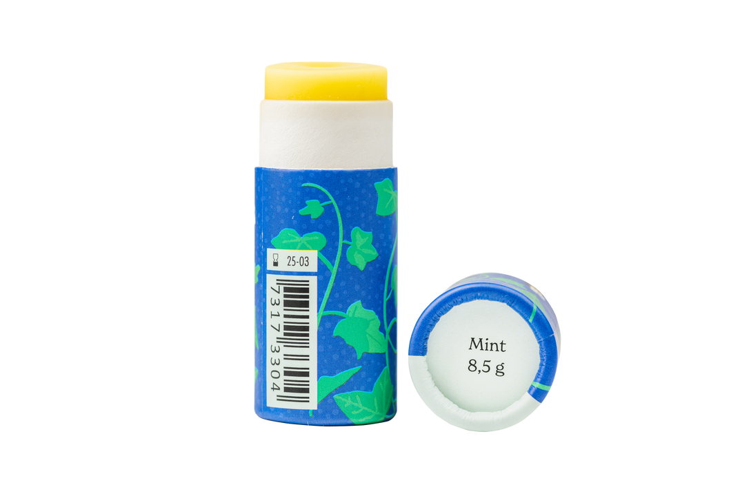 Lip balm - Mint - in paper package