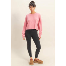 Load image into Gallery viewer, Cropped Crewneck Sweatshirt HYF11