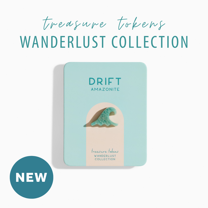 Amazonite Crystal Wave | Treasure Tokens: Wanderlust DRIFT