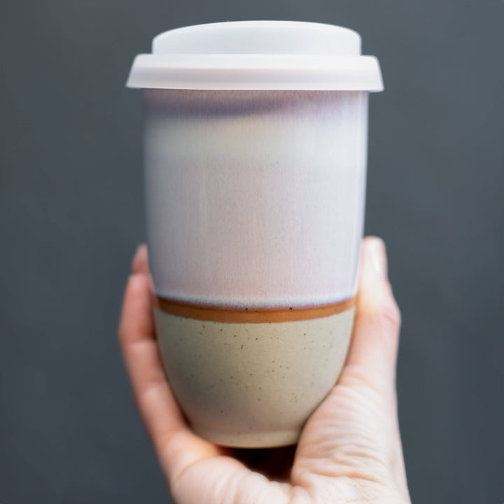Horizon Ceramic Travel Mug – 12oz with Lid &amp; Sleeve NV98