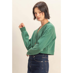 French Terry Cardigan HYF13