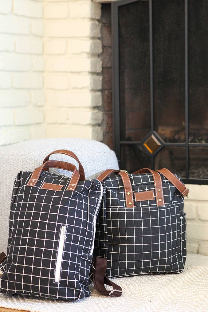 Zippered Backpack, Belvedere