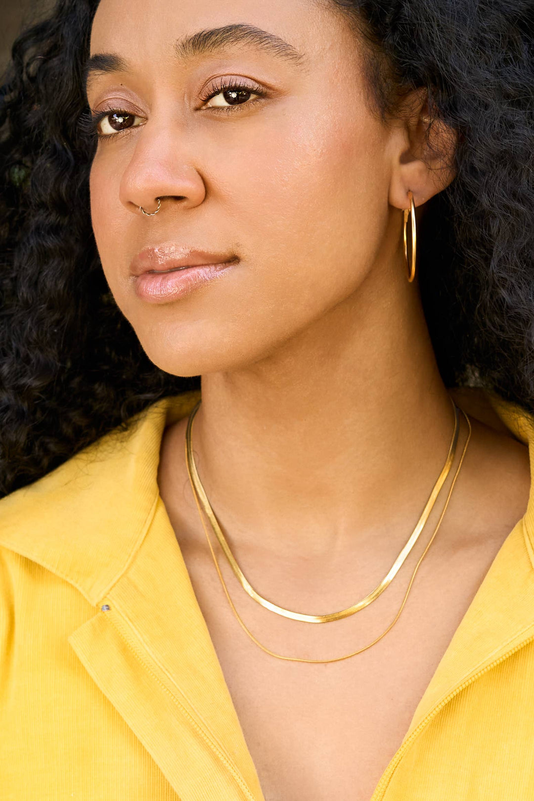 Layered Zoe Necklace - 18K Gold Plated PJ376